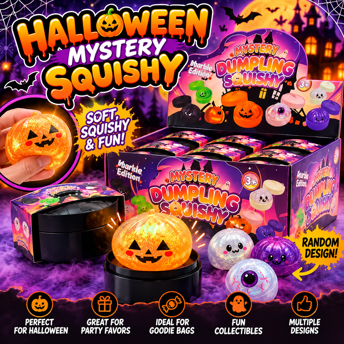 Halloween Mystery Squishy