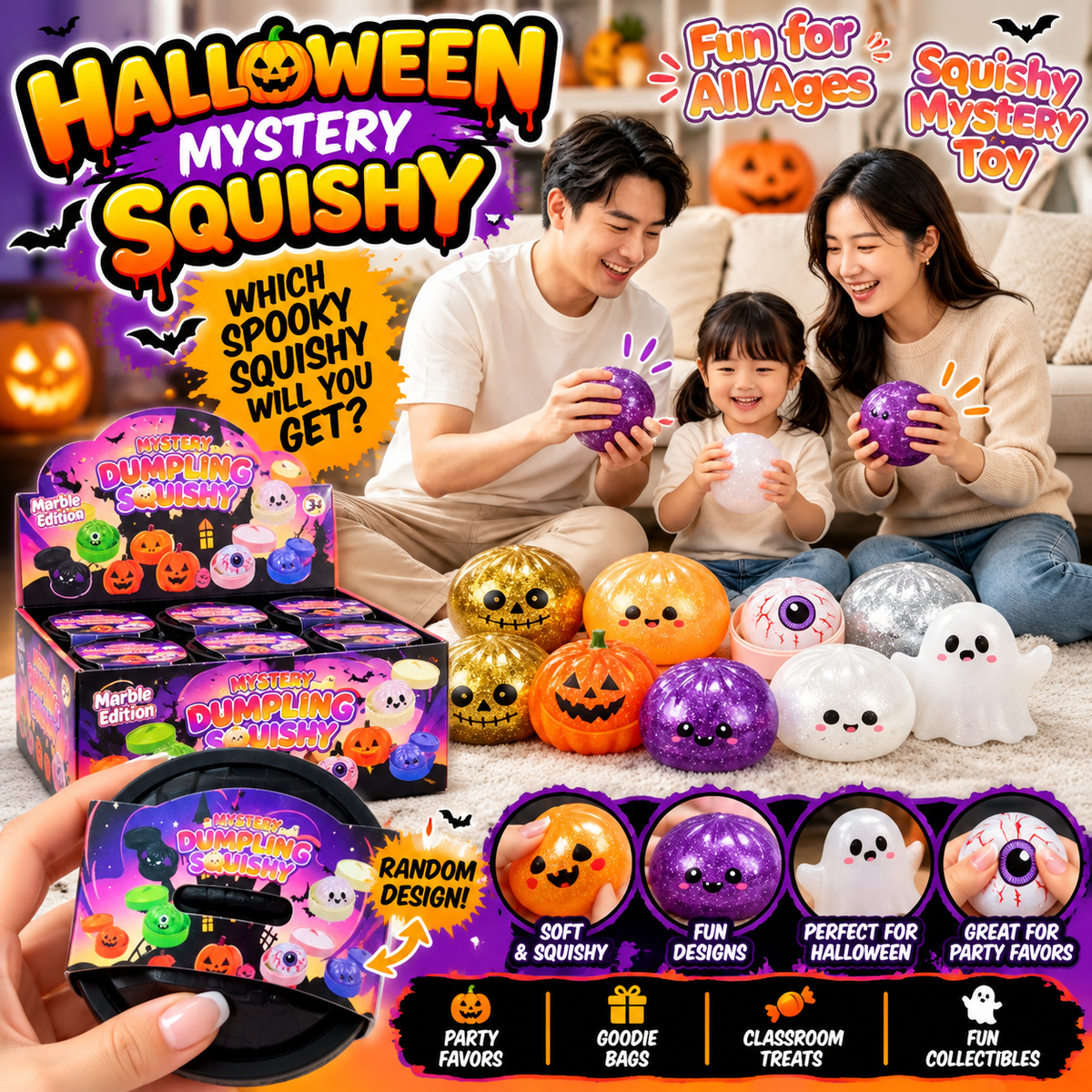 Halloween Mystery Squishy