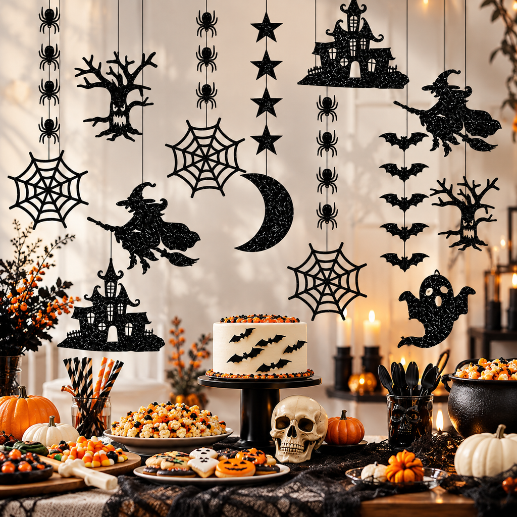 6-Piece Halloween Hanging Decorations Set