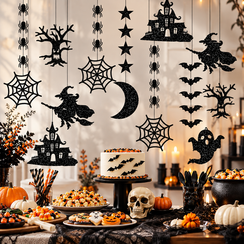 6-Piece Halloween Hanging Decorations Set