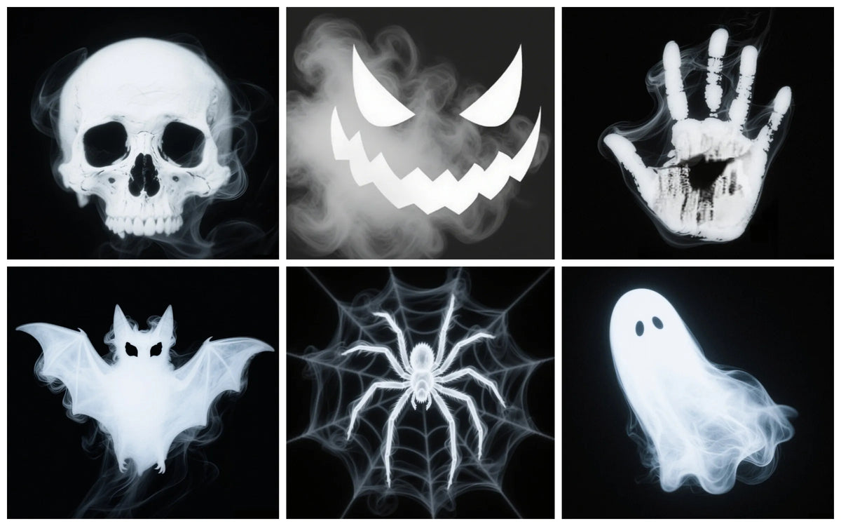 12-Pattern Halloween Projector Light