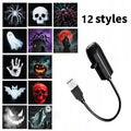 12-Pattern Halloween Projector Light