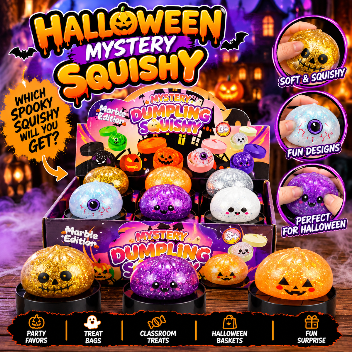 Halloween Mystery Squishy